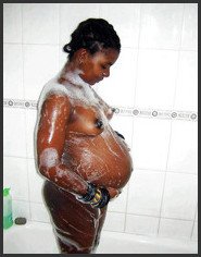Collection of naked pregnant black girls and... Image #5