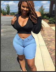 Very curvy ebony hoes with great tits and butts